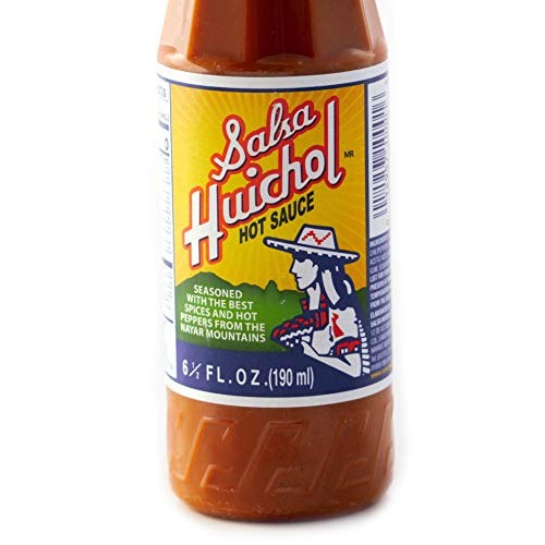 Salsa Huichol Hot Sauce 6.5 Oz Pack Of 3 - Mexican Sauce