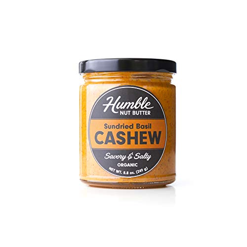 Humble Nut Butter | Sundried Basil Cashew Butter | Savory | Fair