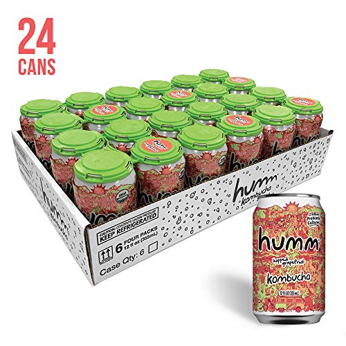 Humm Probiotic Kombucha Hopped Grapefruit - 2 Billion Probiotics