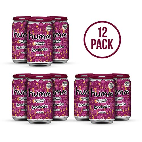 Humm Probiotic Kombucha Pomegranate Lemonade - 2 Billion Probiot