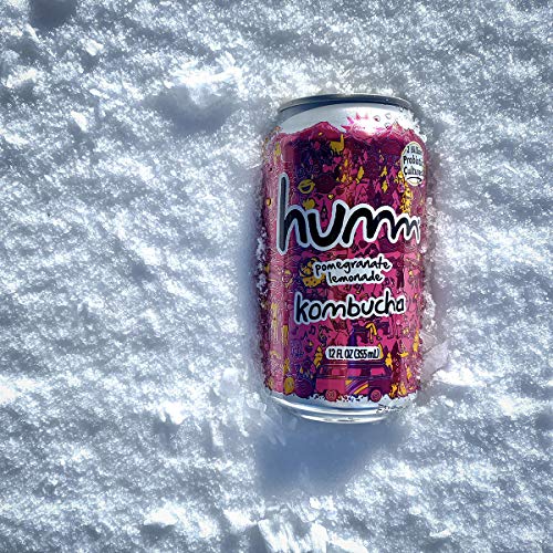 Humm Probiotic Kombucha Pomegranate Lemonade - 2 Billion Probiot