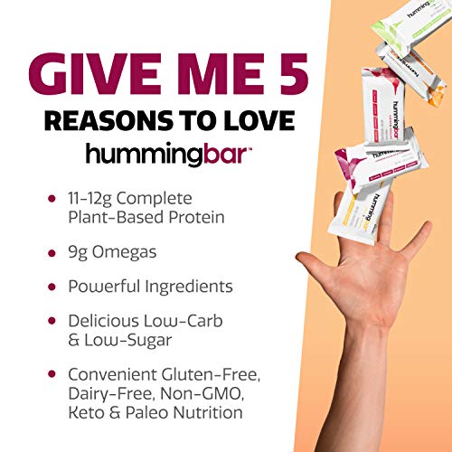 Humming Hemp Hummingbar Protein Bars - 5 Bars - Give Me 5 Sample