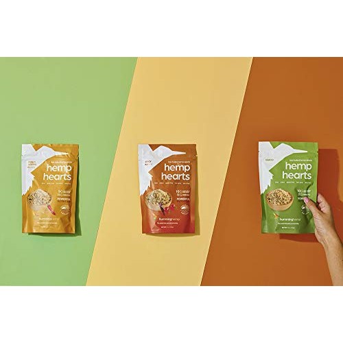 Humming Hemp Naked Shelled Hemp Seeds - Healthy Protein Snacks -