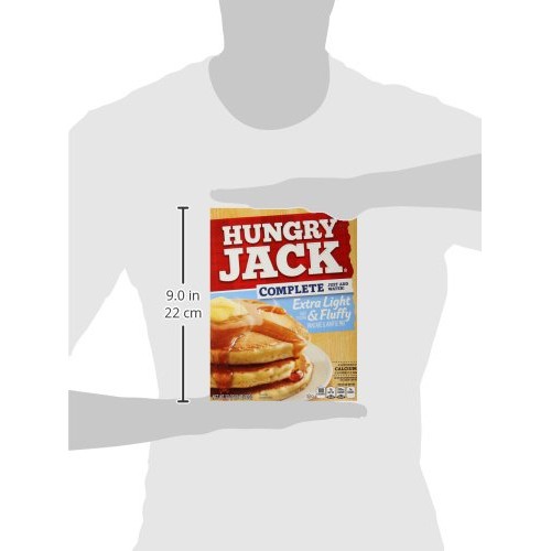 Hungry Jack Extra Light &Amp; Fluffy Pancake &Amp; Waffle Mix, 32 Ounce