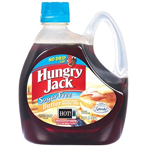 Hungry Jack Sugar Free Low Calorie Butter Flavored Syrup 27.6 Oz