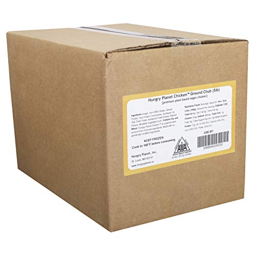 Hungry Planet Chicken Ground Bulk, Unseasoned Plant-Based Meat