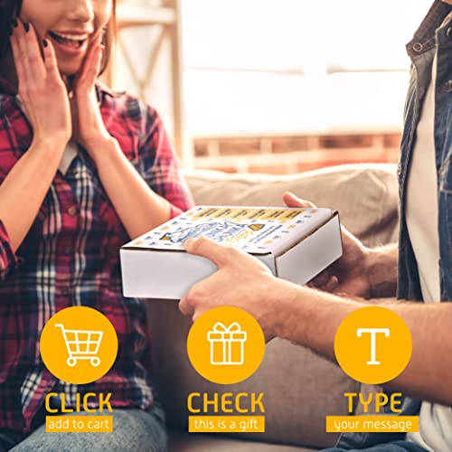 HunkaChunka Wisconsin Cheese Gift Basket, Includes 6 Cheddar Che...