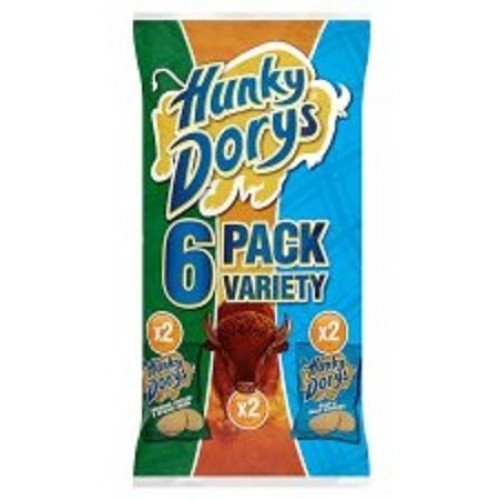 Hunky Dory Crisps From Ireland - Variety 6 Pack