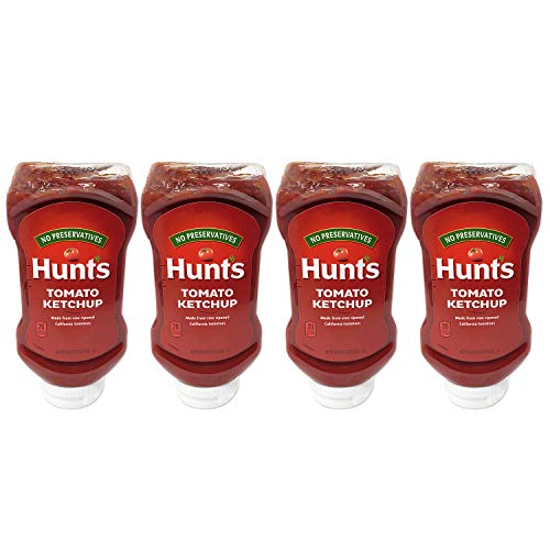 Hunt’S Tomato Ketchup 20 Oz | Ketchup Squeeze Bottles 4 Pack