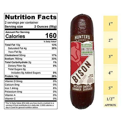 Hunters Reserve, Taste of The Wild Summer Sausages, Hickory Smok...