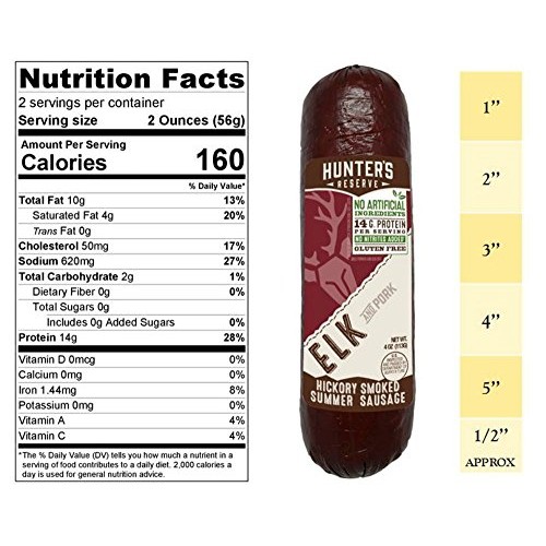 Hunters Reserve, Taste of The Wild Summer Sausages, Hickory Smok...