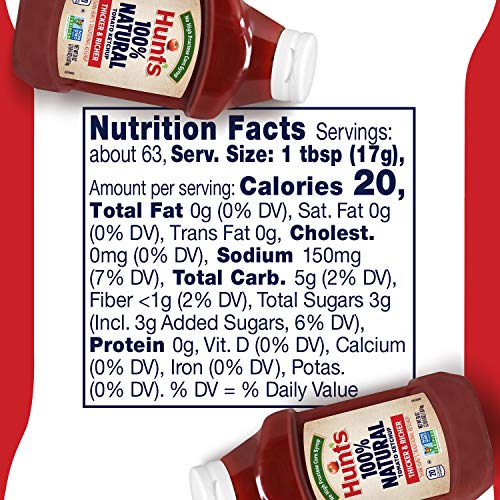 Hunts All Natural Tomato Ketchup, 38 Oz Hunts All Natural Tomato Ketchup, 38 Oz