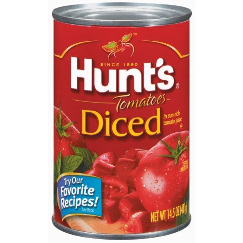 Hunts Diced Tomatoes - 8/14.5Oz Cans