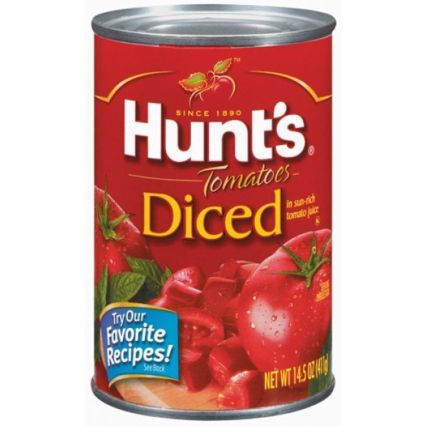 Hunts Diced Tomatoes - 8/14.5oz cans