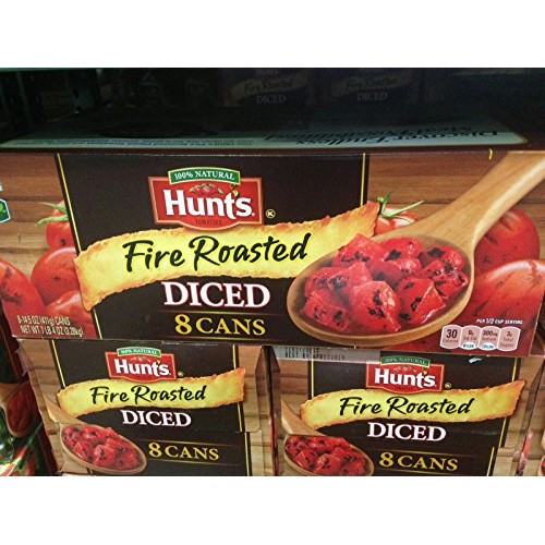 Hunts Fire Roasted Diced Tomatoes 8 Pk. A1