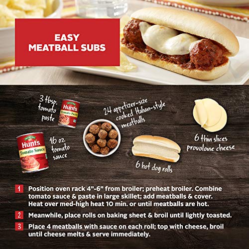 Hunts Tomato Paste, Keto Friendly, 6 Oz, 24 Pack