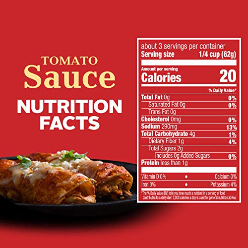 Hunts Tomato Sauce Carton, Keto Friendly, 7.4 Ounce Pack Of 24