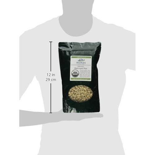 Hunza Organic Black-Eyed Peas / Cowpeas 2 Lbs