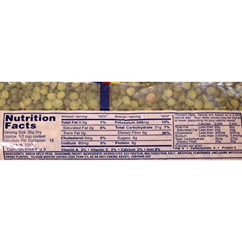 Hursts Hampeas Brand Green Split Peas Pack Of 2 20 Oz Bags