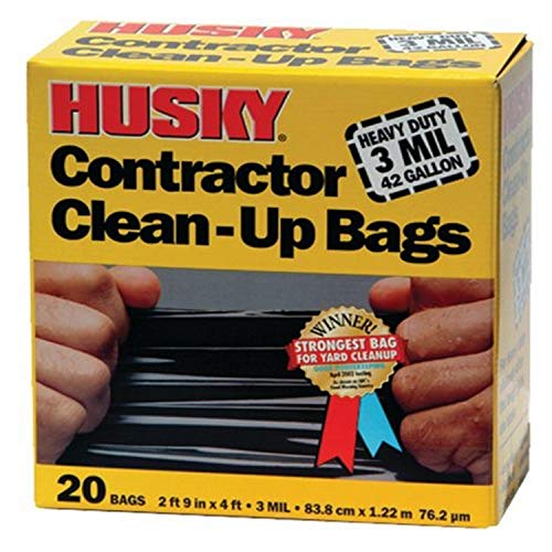 Husky Hk42Wc020B 42-Gallon Polyethylene Resin Contractor Clean-U