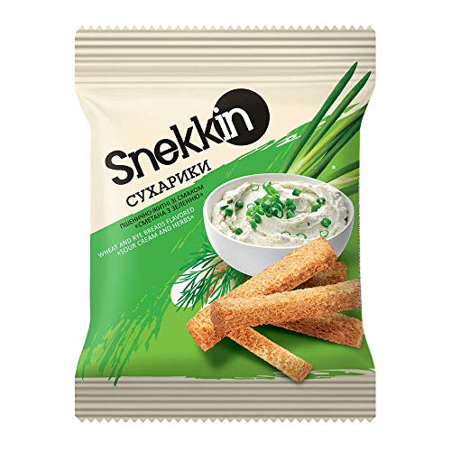 Bread-Sticks Wheat And Rye Rusks, Sukhari Ukraine Sour Cream A