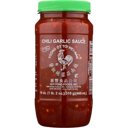 Huy Fong Sauce Chili Garlic,18 oz, 4 PackF