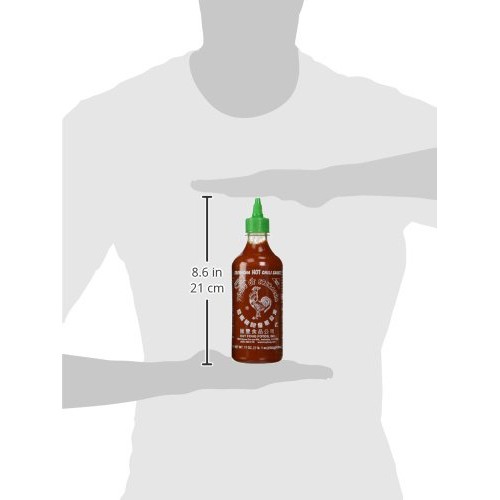 Huy Fong - Sriracha Hot Chili Sauce Net Wt. 17 Oz. - 3 Pack