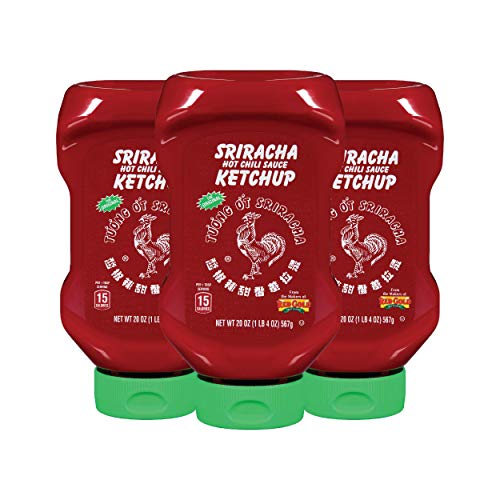 Red Gold Huy Fong Hot Sriracha Chili Sauce Tomato Ketchup, Glute Red Gold Huy Fong Hot Sriracha Chili Sauce Tomato Ketchup, Glute