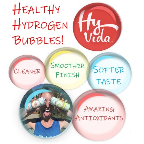 Hyvida Hydrogen Infused Sparkling Water Beverage – Organically F