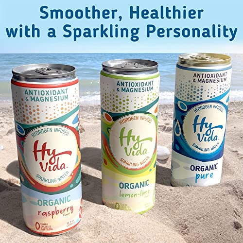 Hyvida Hydrogen Infused Sparkling Water Beverage – Organically F