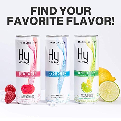Hyvida Hydrogen Infused Sparkling Water Beverage – Organically F