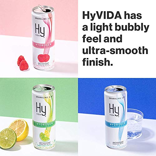 Hyvida Hydrogen Infused Sparkling Water Beverage – Organically F