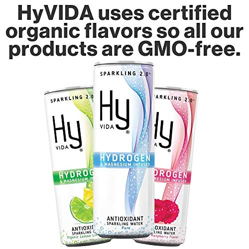 Hyvida Hydrogen Infused Sparkling Water Beverage – Organically F