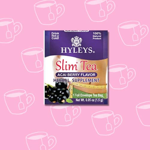 Hyleys Slim Tea Weight Loss Herbal Supplement With Acai Berry - Hyleys Slim Tea Weight Loss Herbal Supplement With Acai Berry -