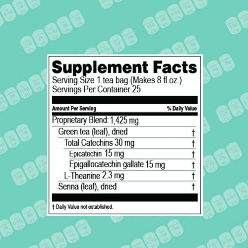 Hyleys Slim Tea Blueberry Flavor - Weight Loss Herbal Supplement...