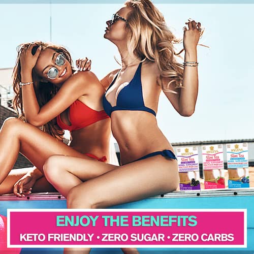 Hyleys Slim Tea Goji Berry Flavor - Weight Loss Herbal Supplemen...