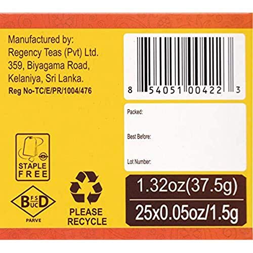 Hyleys Turmeric Tea - Green Tea with Ginger and Lemon Flavor - 2...