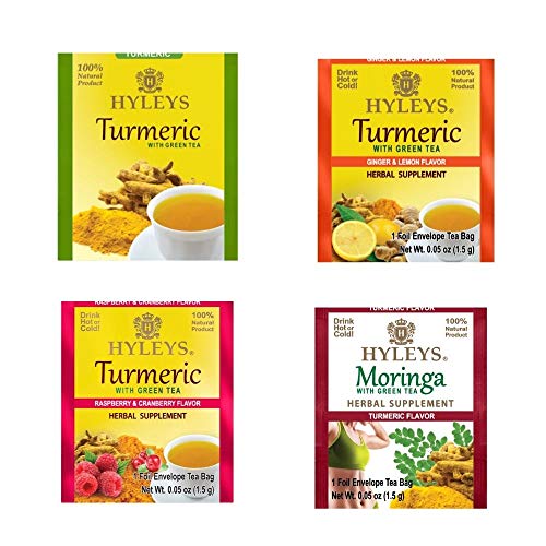 Hyleys Wellness Turmeric with Green Tea Assorted Collection - 42...