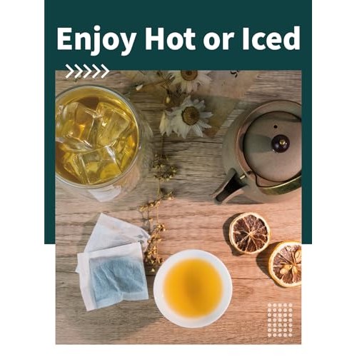 HYNTMYT Organic Green Tea Bags, USDA Organic Green Tea, Mild & S...