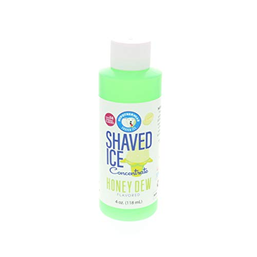 Honey Dew Shaved Ice And Snow Cone Flavor Concentrate 4 Fl Ounce