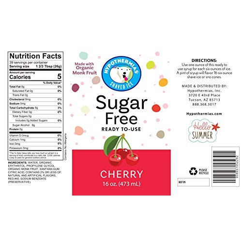 Sugar Free Snow Cone Syrup, Diet Flavor Syrup, Icee Slushie Syru Sugar Free Snow Cone Syrup, Diet Flavor Syrup, Icee Slushie Syru