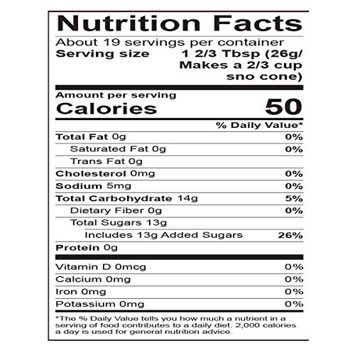 Syrup For Snow Cones, Hawaiian Shaved Ice Flavor Syrups - Icee S