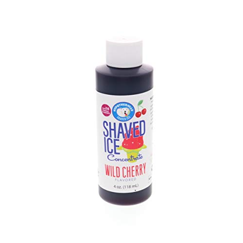 Wild Cherry Shaved Ice And Snow Cone Flavor Concentrate 4 Fl Oun
