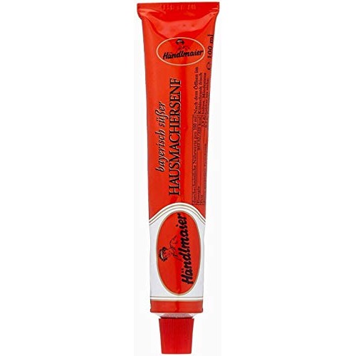 Bavarian Sweet Home-Made Mustard 2X100 Ml, Haendlmaier / Germany