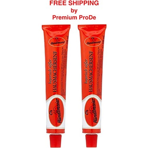 Bavarian Sweet Home-Made Mustard 2X100 Ml, Haendlmaier / Germany