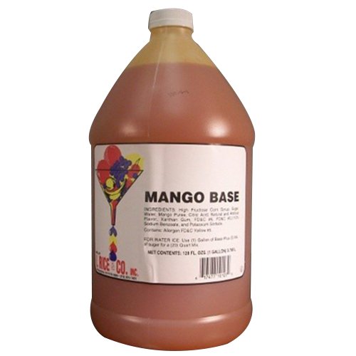 I.Rice &Amp; Company Water Ice Base, 1 Gal. Can | 1 Each Mango