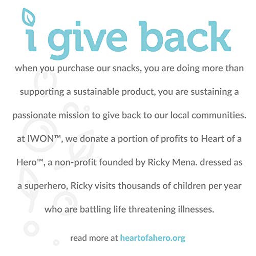 Iwon Organics Red Pepper Flavor Protein Puff, High Protein And O