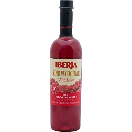 Iberia Red Cooking Wine 25.4 Fl. Oz., Exclusively For Cooking, F