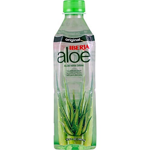 Iberia Aloe Vera Juice Drink , Original, 16.9 Fl Oz Pack Of 24