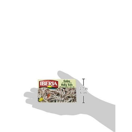 Iberia Baby Eels In Olive Oil, 4 Oz Surimi Style Angulas